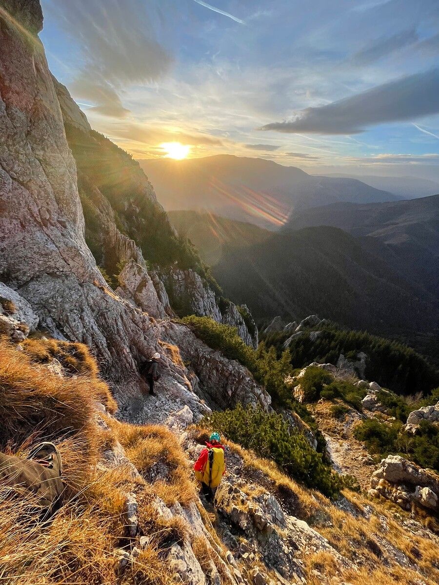 Valea Podurilor (bazin inferior) - Brâul de Mijloc - La Lanțuri • 30.10.2022